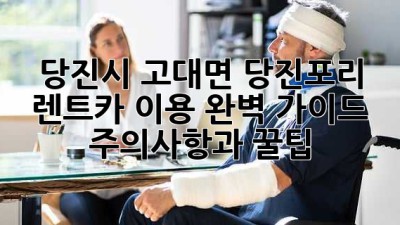 당진시 고대면 당진포리 렌트카 이용 완벽 가이드: 주의사항과 꿀팁!